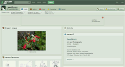 Desktop Screenshot of lexxiscuzz.deviantart.com
