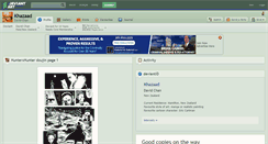 Desktop Screenshot of khazaad.deviantart.com