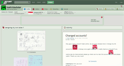 Desktop Screenshot of hoshi-blackstar.deviantart.com