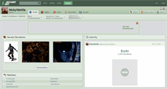 Desktop Screenshot of mickyvainilla.deviantart.com