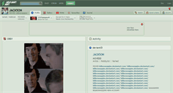 Desktop Screenshot of jack5on.deviantart.com