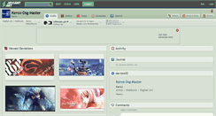 Desktop Screenshot of kerox-dsg-master.deviantart.com