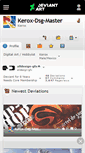 Mobile Screenshot of kerox-dsg-master.deviantart.com