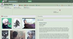 Desktop Screenshot of fantasy-gam3r.deviantart.com