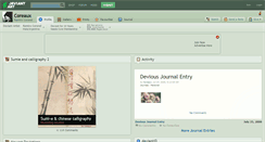 Desktop Screenshot of coreaux.deviantart.com