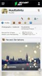 Mobile Screenshot of muuttolintu.deviantart.com