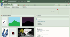 Desktop Screenshot of bennyterror13.deviantart.com