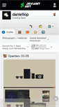 Mobile Screenshot of danieliop.deviantart.com