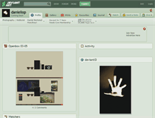 Tablet Screenshot of danieliop.deviantart.com