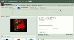 Desktop Screenshot of halestorm019.deviantart.com