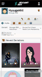 Mobile Screenshot of hyuugamhil.deviantart.com