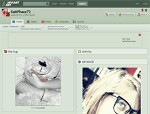 Tablet Screenshot of kattphace72.deviantart.com
