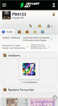 Mobile Screenshot of flirt123.deviantart.com