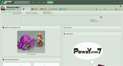 Desktop Screenshot of paiwayunder7.deviantart.com