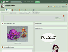 Tablet Screenshot of paiwayunder7.deviantart.com