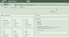 Desktop Screenshot of lextenou.deviantart.com