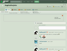 Tablet Screenshot of mugetsudoujutsu.deviantart.com