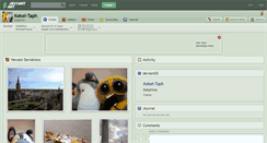 Desktop Screenshot of kekel-taph.deviantart.com