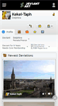 Mobile Screenshot of kekel-taph.deviantart.com