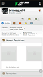 Mobile Screenshot of brnleague99.deviantart.com