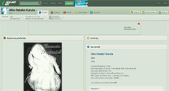 Desktop Screenshot of aiko-hatake-kuruta.deviantart.com