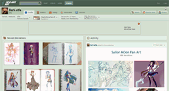 Desktop Screenshot of dark-elfa.deviantart.com