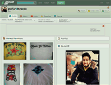 Tablet Screenshot of graffart16nando.deviantart.com