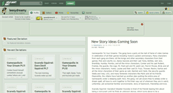 Desktop Screenshot of leesydreamy.deviantart.com