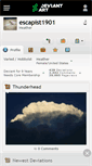 Mobile Screenshot of escapist1901.deviantart.com