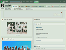 Tablet Screenshot of emmily4.deviantart.com