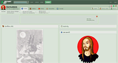 Desktop Screenshot of demium666.deviantart.com
