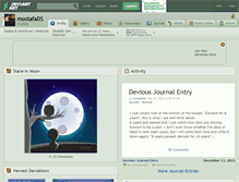 Tablet Screenshot of mostafads.deviantart.com