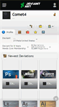 Mobile Screenshot of comet4.deviantart.com