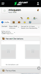 Mobile Screenshot of mixqueen.deviantart.com