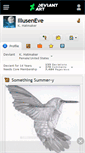 Mobile Screenshot of illuseneve.deviantart.com
