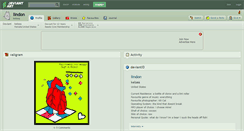 Desktop Screenshot of lindon.deviantart.com