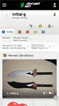 Mobile Screenshot of initial-g.deviantart.com