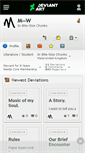 Mobile Screenshot of m--w.deviantart.com