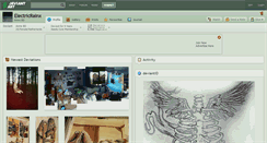 Desktop Screenshot of electricrainx.deviantart.com