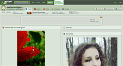 Desktop Screenshot of morbid-whispers.deviantart.com