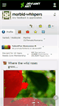 Mobile Screenshot of morbid-whispers.deviantart.com