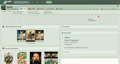 Desktop Screenshot of jedrej.deviantart.com