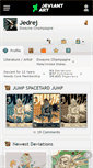Mobile Screenshot of jedrej.deviantart.com
