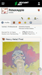 Mobile Screenshot of poisonapple.deviantart.com