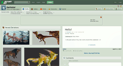Desktop Screenshot of mariester.deviantart.com