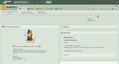 Desktop Screenshot of beastoffire.deviantart.com
