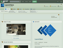 Tablet Screenshot of captainellipsis.deviantart.com