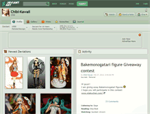 Tablet Screenshot of chibi-kawaii.deviantart.com