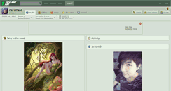 Desktop Screenshot of nerdmaso.deviantart.com