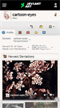 Mobile Screenshot of cartoon-eyes.deviantart.com